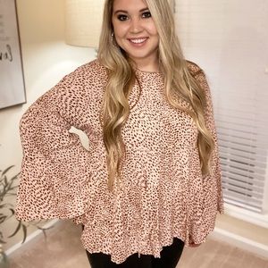 Annie Leopard Top